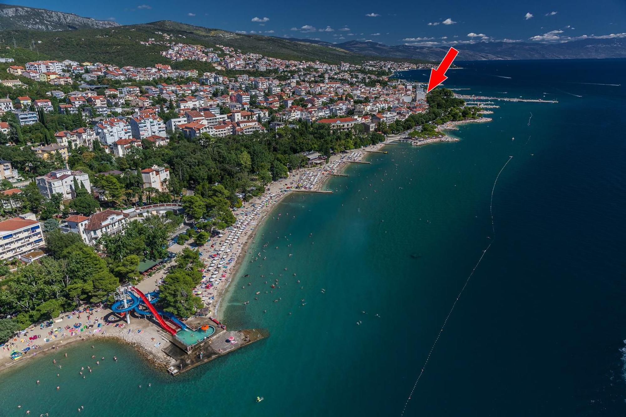 Photel Studio Apartments Crikvenica Exterior foto
