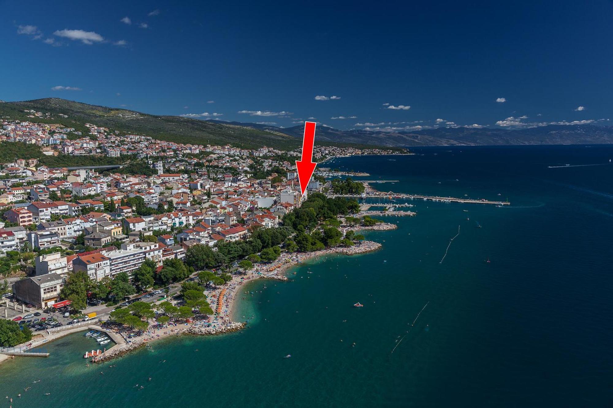 Photel Studio Apartments Crikvenica Exterior foto
